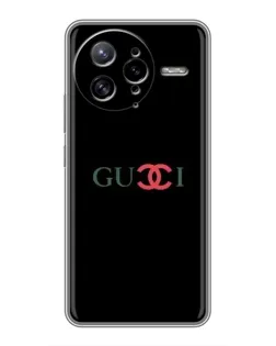 Чохол для Xiaomi POCO F7 Ultra з картинкою «Gucci — червоний градієнт»