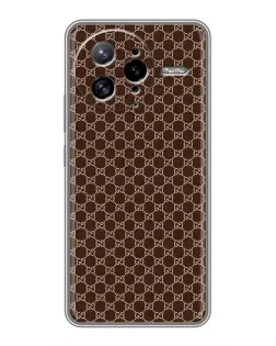 Чохол для Xiaomi POCO F7 Ultra з картинкою «Gucci — шоколадна сітка»