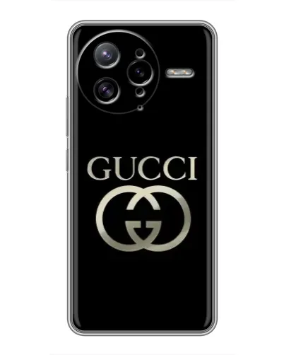Чехол для Xiaomi POCO F7 Ultra с картинкой «Gucci — золото на черном» Чехол для Xiaomi POCO F7 Ultra с картинкой «Gucci — золото на черном»