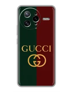 Чохол для Xiaomi POCO F7 Ultra з картинкою «Gucci — темно-зелений градієнт»