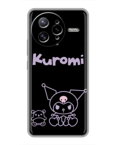 Чехол для Xiaomi POCO F7 Ultra с картинкой «Kuromi — черный минимализм» Чехол для Xiaomi POCO F7 Ultra с картинкой «Kuromi — черный минимализм»
