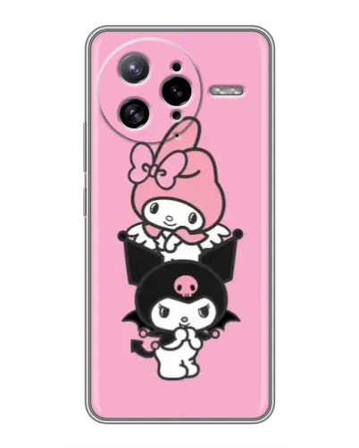 Чехол для Xiaomi POCO F7 Ultra с картинкой «My Melody и Kuromi» Чехол для Xiaomi POCO F7 Ultra с картинкой «My Melody и Kuromi»