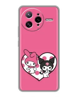 Чехол для Xiaomi POCO F7 Ultra с картинкой «Kuromi и My Melody» Чехол для Xiaomi POCO F7 Ultra с картинкой «Kuromi и My Melody»