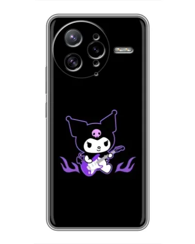 Чехол для Xiaomi POCO F7 Ultra с картинкой «Электрическая Kuromi» Чехол для Xiaomi POCO F7 Ultra с картинкой «Электрическая Kuromi»