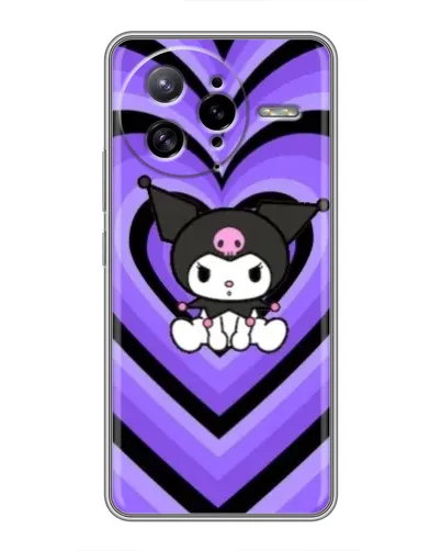 Чехол для Xiaomi POCO F7 Ultra с картинкой «Kuromi и фиолетовые сердца» Чехол для Xiaomi POCO F7 Ultra с картинкой «Kuromi и фиолетовые сердца»
