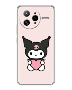 Чехол для Xiaomi POCO F7 Ultra с картинкой «Kuromi и сердце» Чехол для Xiaomi POCO F7 Ultra с картинкой «Kuromi и сердце»
