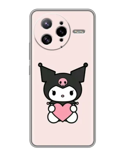 Чехол для Xiaomi POCO F7 Ultra с картинкой «Kuromi и сердце» Чехол для Xiaomi POCO F7 Ultra с картинкой «Kuromi и сердце»
