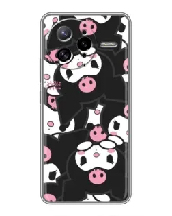 Чехол для Xiaomi POCO F7 Ultra с картинкой «Паттерн голов Куроми» Чехол для Xiaomi POCO F7 Ultra с картинкой «Паттерн голов Куроми»