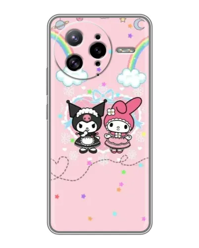 Чехол для Xiaomi POCO F7 Ultra с картинкой «My Melody и Kuromi» Чехол для Xiaomi POCO F7 Ultra с картинкой «My Melody и Kuromi»