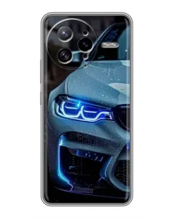 Чехол для Xiaomi POCO F7 Ultra с картинкой «Взгляд BMW с синими фарами» Чехол для Xiaomi POCO F7 Ultra с картинкой «Взгляд BMW с синими фарами»