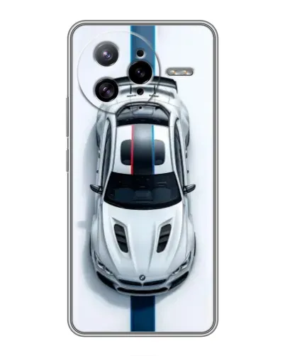 Чехол для Xiaomi POCO F7 Ultra с картинкой «Вид сверху — BMW M»