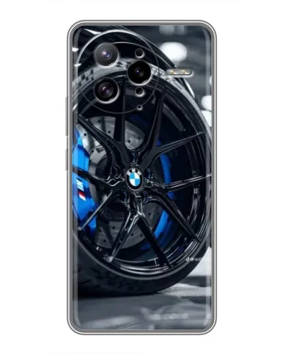 Чехол для Xiaomi POCO F7 Ultra с картинкой «Колесо BMW вблизи»