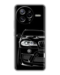 Чехол для Xiaomi POCO F7 Ultra с картинкой «Темный силуэт BMW»
