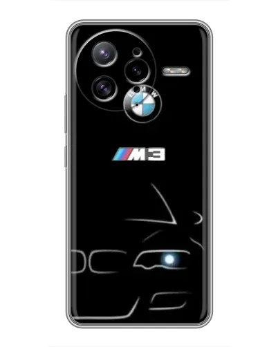 Чехол для Xiaomi POCO F7 Ultra с картинкой «Минималистичный принт BMW M3»