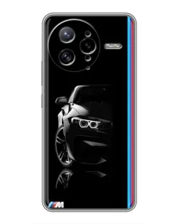 Чехол для Xiaomi POCO F7 Ultra с картинкой «Силуэт BMW в темноте»
