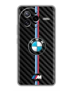 Чехол для Xiaomi POCO F7 Ultra с картинкой «Эмблема BMW и карбон»