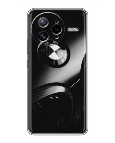 Чехол для Xiaomi POCO F7 Ultra с картинкой «Эмблема BMW — макро»