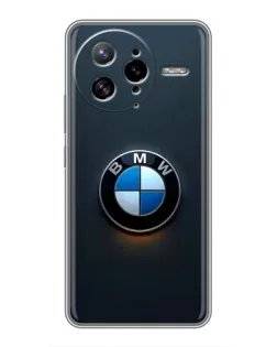 Чехол для Xiaomi POCO F7 Ultra с картинкой «Логотип BMW — минимализм»