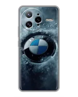 Чехол для Xiaomi POCO F7 Ultra с картинкой «Логотип BMW — лед»