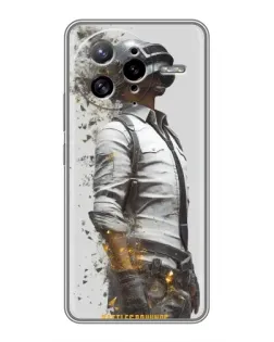 Чехол для Xiaomi POCO F7 Ultra с картинкой «PUBG — боец в пыли»
