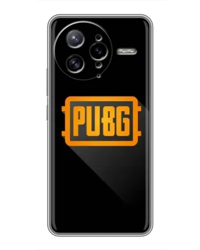 Чехол для Xiaomi POCO F7 Ultra с картинкой «PUBG — рамка лого» Чехол для Xiaomi POCO F7 Ultra с картинкой «PUBG — рамка лого»