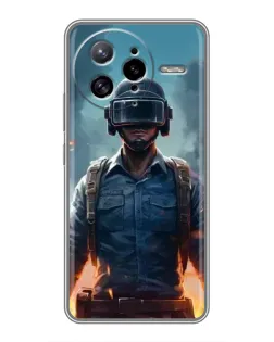 Чехол для Xiaomi POCO F7 Ultra с картинкой «PUBG — реалистичный герой»