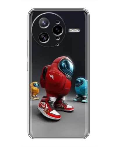 Чехол для Xiaomi POCO F7 Ultra с картинкой «Among Us — 3D стиль»