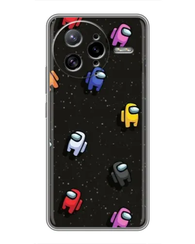 Чехол для Xiaomi POCO F7 Ultra с картинкой «Космический паттерн Among Us»
