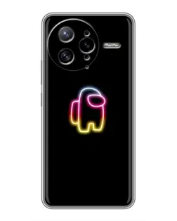 Чехол для Xiaomi POCO F7 Ultra с картинкой «Among Us градиент»