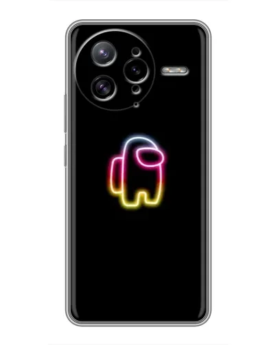 Чехол для Xiaomi POCO F7 Ultra с картинкой «Among Us градиент»