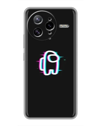 Чехол для Xiaomi POCO F7 Ultra с картинкой «Among Us неон»