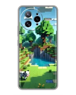 Чохол для Xiaomi POCO F7 Ultra з картинкою «Minecraft літній день»