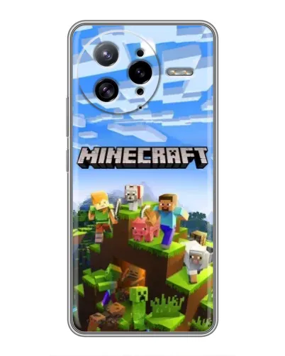 Чехол для Xiaomi POCO F7 Ultra с картинкой «Minecraft классический мир» Чехол для Xiaomi POCO F7 Ultra с картинкой «Minecraft классический мир»