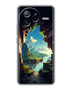 Чохол для Xiaomi POCO F7 Ultra з картинкою «Вид з печери»