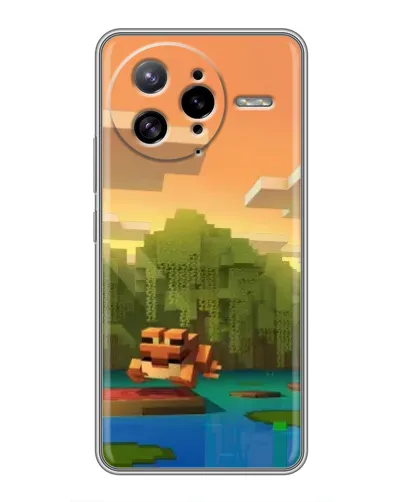 Чехол для Xiaomi POCO F7 Ultra с картинкой «Майнкрафт закат солнца» Чехол для Xiaomi POCO F7 Ultra с картинкой «Майнкрафт закат солнца»