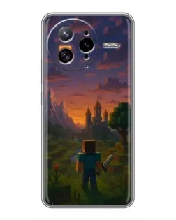 Чохол для Xiaomi POCO F7 Ultra з картинкою «Стів біля вежі»