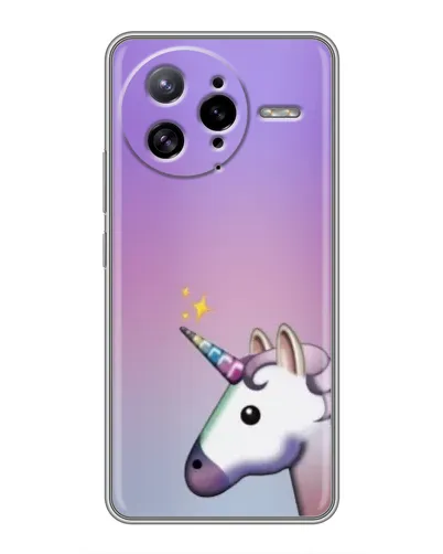 Чехол для Xiaomi POCO F7 Ultra с картинкой «Единорог градиент»
