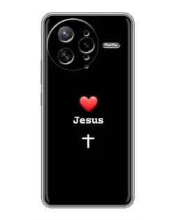 Чехол для Xiaomi POCO F7 Ultra с картинкой «Сердце - Jesus» Чехол для Xiaomi POCO F7 Ultra с картинкой «Сердце - Jesus»