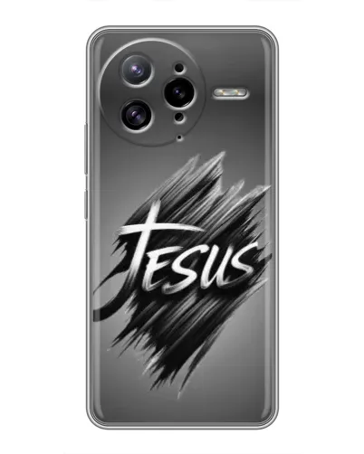 Чехол для Xiaomi POCO F7 Ultra с картинкой «Надпись Jesus Graffiti»