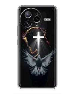 Чехол для Xiaomi POCO F7 Ultra с картинкой «Голубь и Свет»
