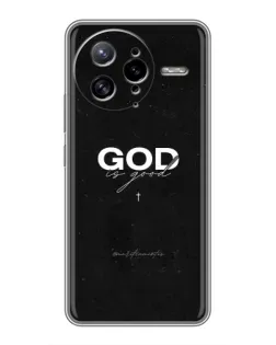 Чехол для Xiaomi POCO F7 Ultra с картинкой «GOD — Бог над всем»