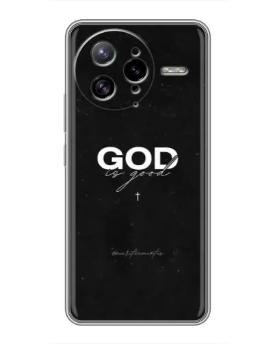 Чехол для Xiaomi POCO F7 Ultra с картинкой «GOD — Бог над всем»