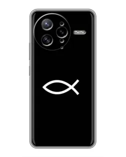 Чехол для Xiaomi POCO F7 Ultra с картинкой «Символ рыбы Jesus» Чехол для Xiaomi POCO F7 Ultra с картинкой «Символ рыбы Jesus»