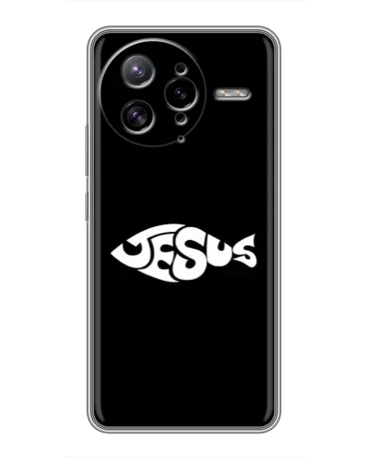 Чехол для Xiaomi POCO F7 Ultra с картинкой «Рыба Jesus» Чехол для Xiaomi POCO F7 Ultra с картинкой «Рыба Jesus»