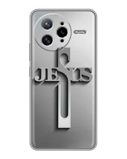 Чехол для Xiaomi POCO F7 Ultra с картинкой «Металлический крест Jesus» Чехол для Xiaomi POCO F7 Ultra с картинкой «Металлический крест Jesus»