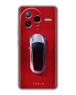 Чехол для Xiaomi POCO F7 Ultra с картинкой «Tesla Top View» Чехол для Xiaomi POCO F7 Ultra с картинкой «Tesla Top View»