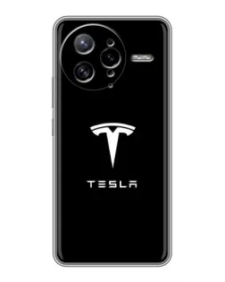 Чехол для Xiaomi POCO F7 Ultra с картинкой «Tesla White Logo» Чехол для Xiaomi POCO F7 Ultra с картинкой «Tesla White Logo»