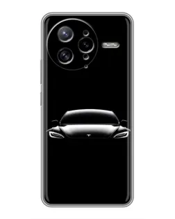Чехол для Xiaomi POCO F7 Ultra с картинкой «Фары Tesla Night» Чехол для Xiaomi POCO F7 Ultra с картинкой «Фары Tesla Night»