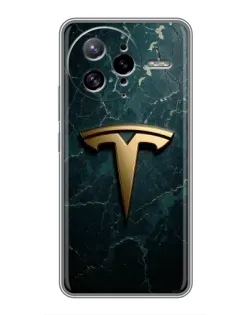 Чехол для Xiaomi POCO F7 Ultra с картинкой «Мраморная Tesla Gold» Чехол для Xiaomi POCO F7 Ultra с картинкой «Мраморная Tesla Gold»