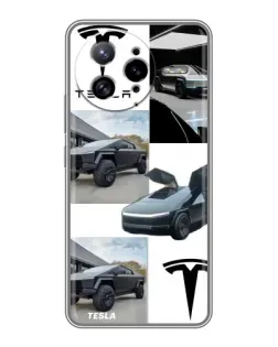 Чехол для Xiaomi POCO F7 Ultra с картинкой «Коллаж Cybertruck Tesla» Чехол для Xiaomi POCO F7 Ultra с картинкой «Коллаж Cybertruck Tesla»